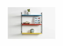 Wandrek Tomado 70x21x68cm - staal - multicolor