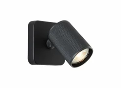 Wandspot Marty zand zwart 5W GU10