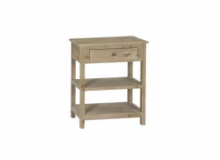 Wandtafel Novecento 70x40cm - gerecycleerd den massief - naturel