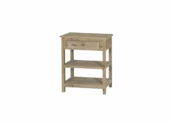 Wandtafel Novecento 70x40cm - gerecycleerd den massief - naturel