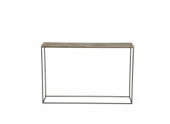 Wandtafel Steam 119x30cm - aluminium & ijzer - antique brass