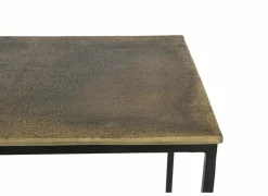 Wandtafel Steam 119x30cm - aluminium & ijzer - antique brass