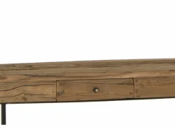 Wandtafel Vendetta 120x30cm - hout massief - bruin