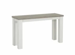 Wandtafel 138x45cm - decor - lariks & bruine eik