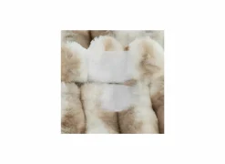 Warmwaterkruik 2L polyester beige/wit