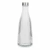 Waterfles Atla 1L - glas - transparant