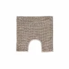 Wc-mat Indiana Shape 50x50cm - chenille - taupe