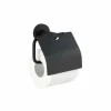 Wc-rolhouder Bosio  zwart