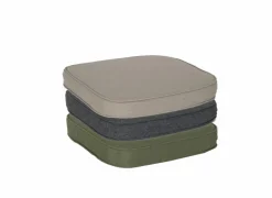 Wickerkussen Jono 46x49cm - polyestervezel - groen