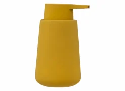 Zeeppompje Cocon Ø8,3x14,8cm - stoneware - mosterd