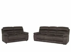 Zetel Ave 3+2-zit - stof - grijsbruin