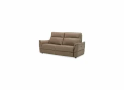 Zetel Back 3+2+1-zit - leder - camel met relax