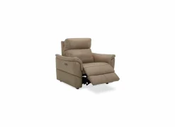 Zetel Back 3+2+1-zit - leder - camel met relax