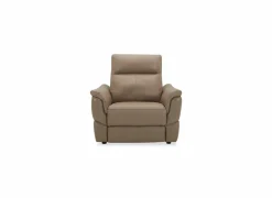 Zetel Back 3+2+1-zit - leder - camel met relax