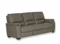 Zetel Barbiero  3-zit - leder - elephant taupe