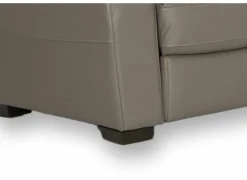 Zetel Barbiero 2-zit - leder - elephant taupe