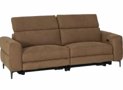 Zetel Blake 3-zit - stof - cognac met relax