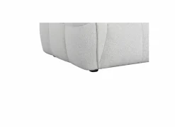 Zetel Bowie 3-zit - stof - grijs & wit