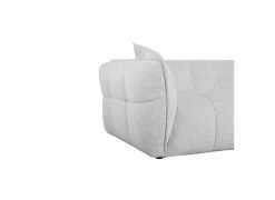 Zetel Bowie 3-zit - stof - grijs & wit