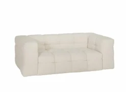 Zetel Bubble 2,5-zit - stof - wit