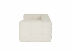 Zetel Bubble 2,5-zit - stof - wit