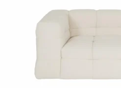 Zetel Bubble 2,5-zit - stof - wit