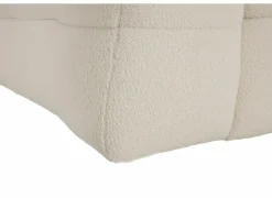 Zetel Bubble 4-zit - stof - wit