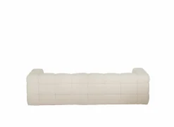 Zetel Bubble 4-zit - stof - wit