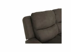 Zetel Cluny 3+1+1-zit - stof - bruingrijs met relax