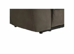 Zetel Cluny 3+1+1-zit - stof - bruingrijs met relax