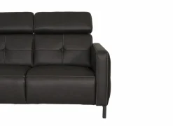 Zetel Dervaux 3+2-zit - stof - antraciet