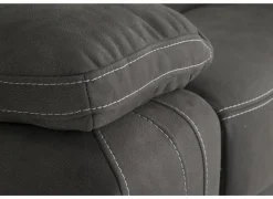 Zetel Elle 3+2-zit - stof - bruin met relax