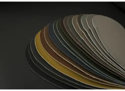 Zetel Final 2,5+2-zit - leder - shalegrey