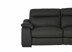 Zetel Final 2,5+2-zit - leder - shalegrey