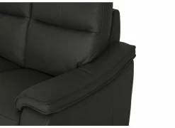 Zetel Final 2,5+2-zit - leder - shalegrey