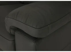 Zetel Folk 2,5+2+1-zit - leder - antraciet met relax