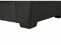 Zetel Folk 2,5+2+1-zit - leder - antraciet met relax