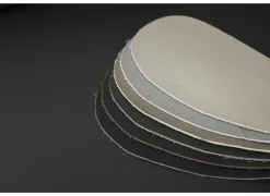 Zetel Folk 2,5+2-zit - leder - antraciet met relax