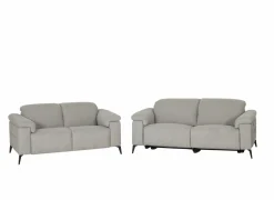 Zetel Funk 3+2-zit - stof - grijs met relax