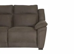 Zetel Globe 3+2-zit - stof - bruingrijs met 2 relaxen