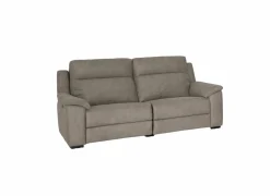 Zetel Grande 3-zit - stof - silver grey met relax