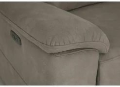 Zetel Grande 3-zit - stof - silver grey met relax