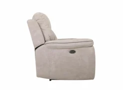 Zetel Judd 2,5-zit - stof - silver grey met relax