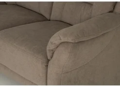 Zetel Marente 3+2+1-zit - stof - bruin