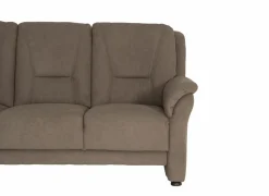 Zetel Marente 3+1+1-zit - stof - bruin