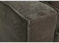 Zetel Marlon 3+1-zit - stof - bruin