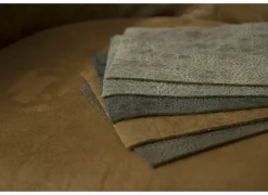 Zetel Mini Kuip 82x60x77cm - stof - cognac