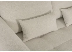 Zetel Olivio 119x114cm - stof - beige