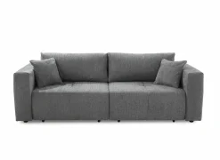 Zetel Relax Bigsofa 4-zit - stof - chenil middengrijs