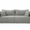 Zetel Relax Bigsofa  4-zit - stof - lichtgrijs